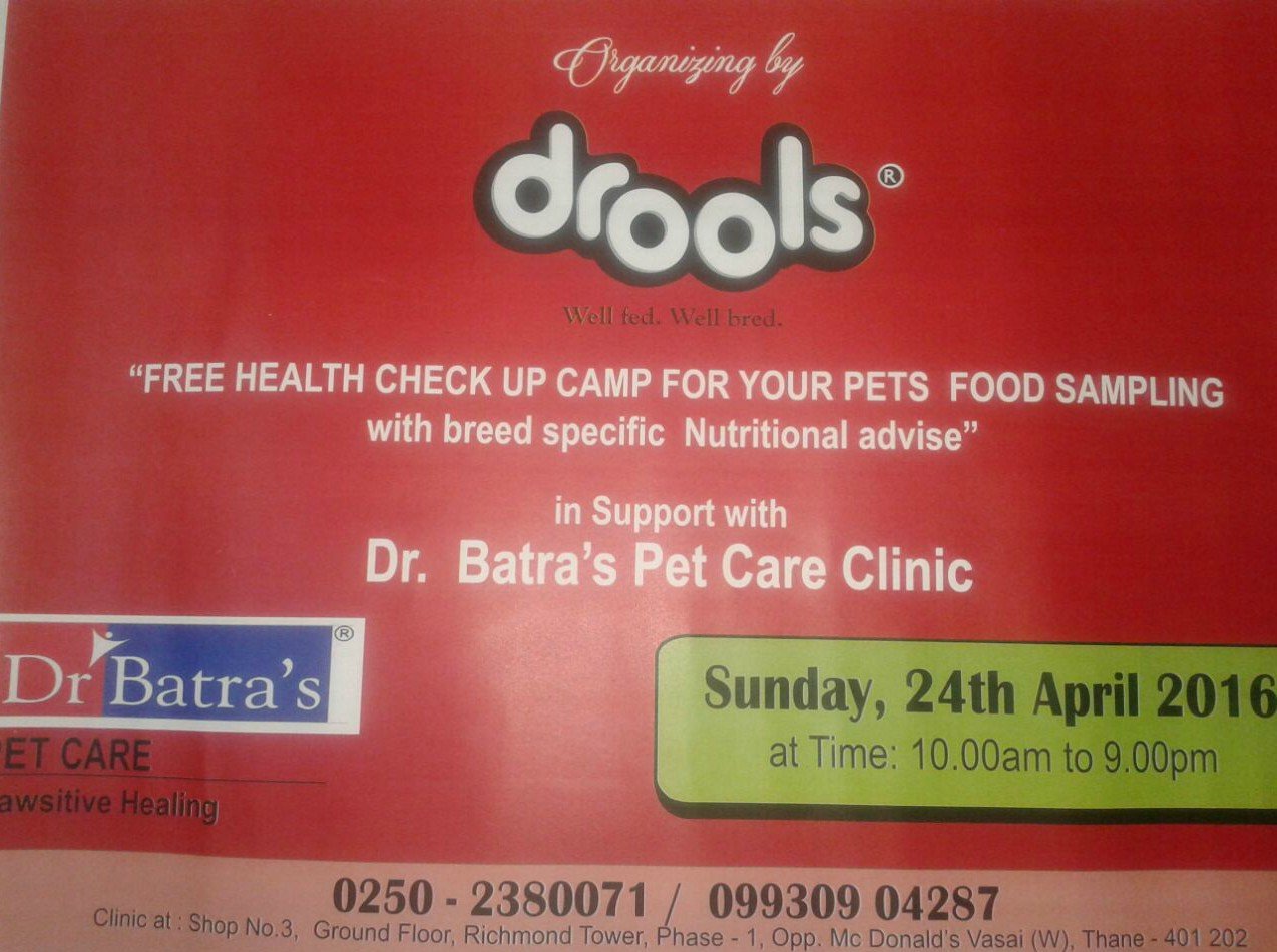Dr. Batra’s Pet Clinic, Free Health Check up, Vasai West