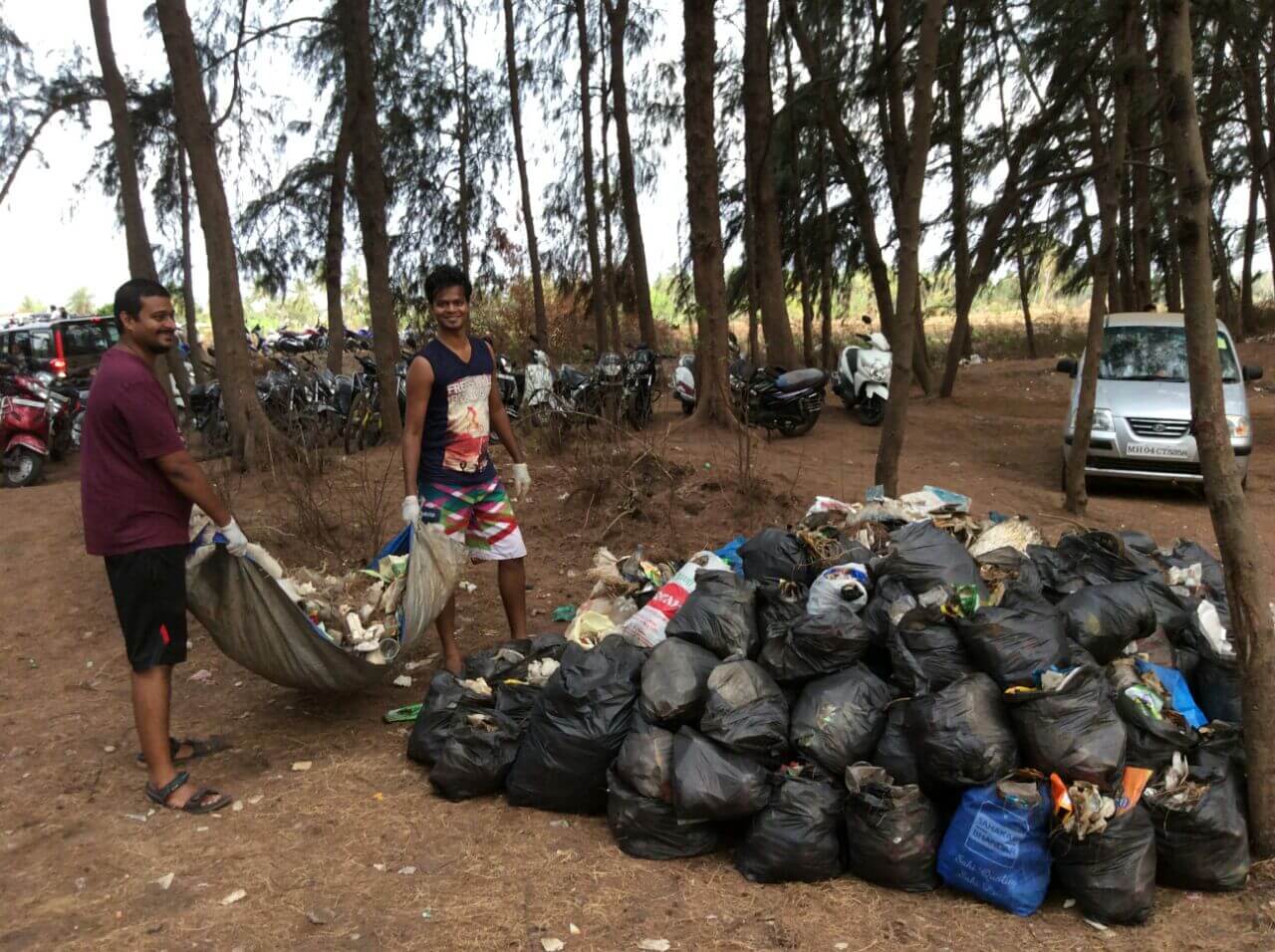 Bhuigaon beach clean